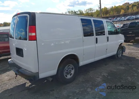 2012 Chevrolet Express 2500 Work Van из США, поврежденный, VIN 1GCWGFCA1C1184778
